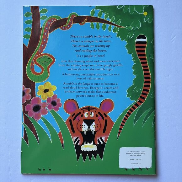 Set Of 3 Childrens Story Books Giraffes Cant Dance Rumble in the Jungle - Picture 9 of 13